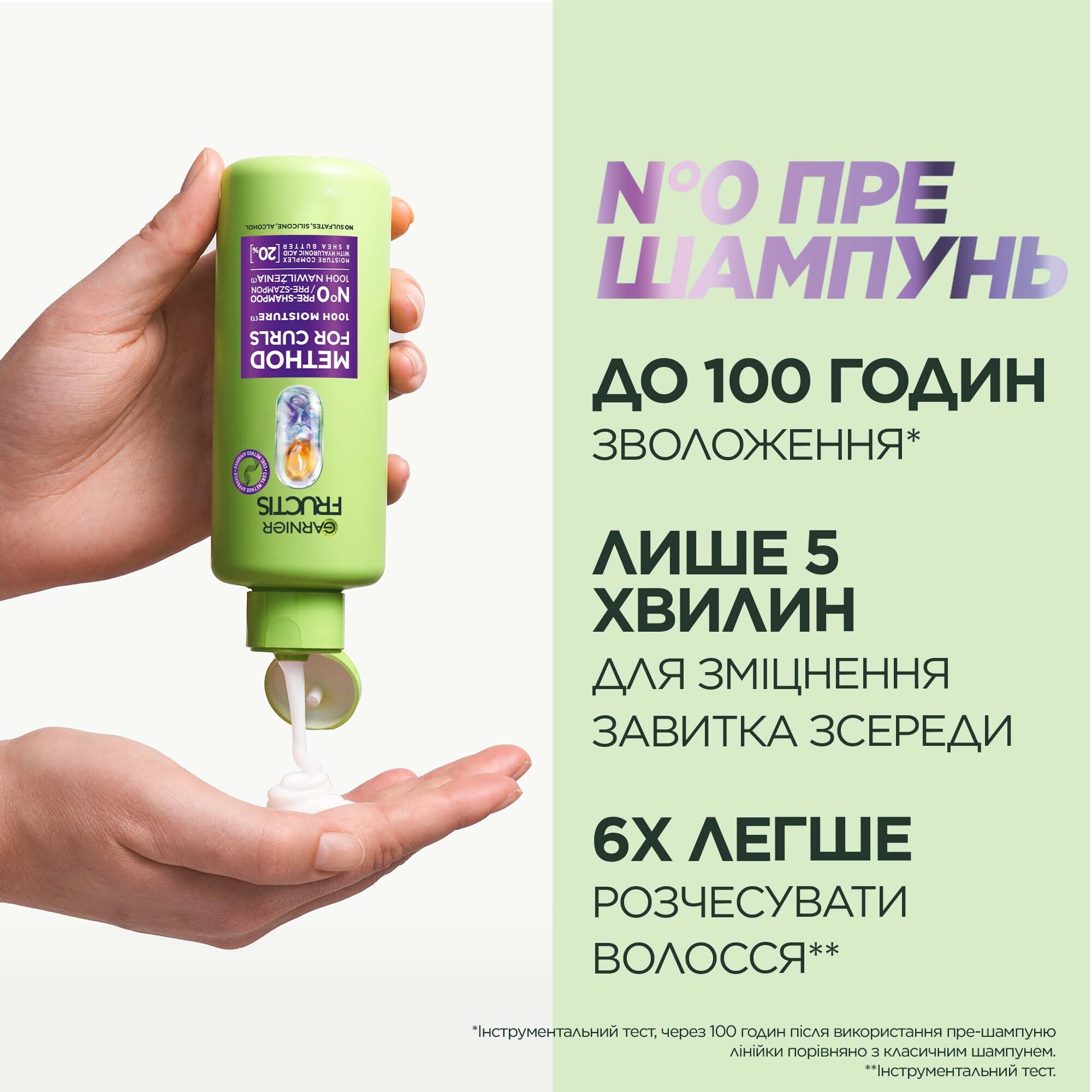 Пре-шампунь Garnier Fructis Hydra Curls для увлажнения волнистых и вьющихся волос 200 мл фото4