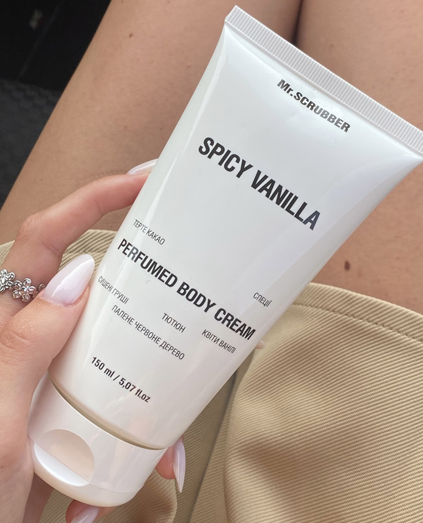 Крем для тела Mr. Scrubber Spicy Vanilla парфюмированный 150 мл фото2