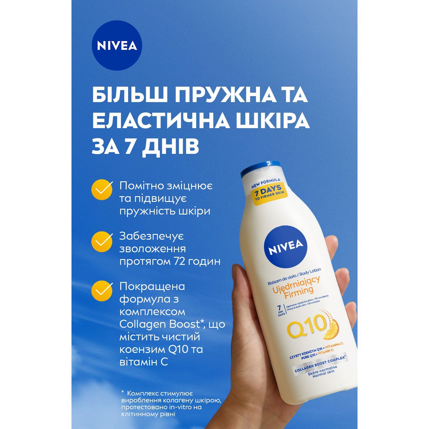Лосьйон для тіла NIVEA Q10 з Вітаміном С 400 мл фото5