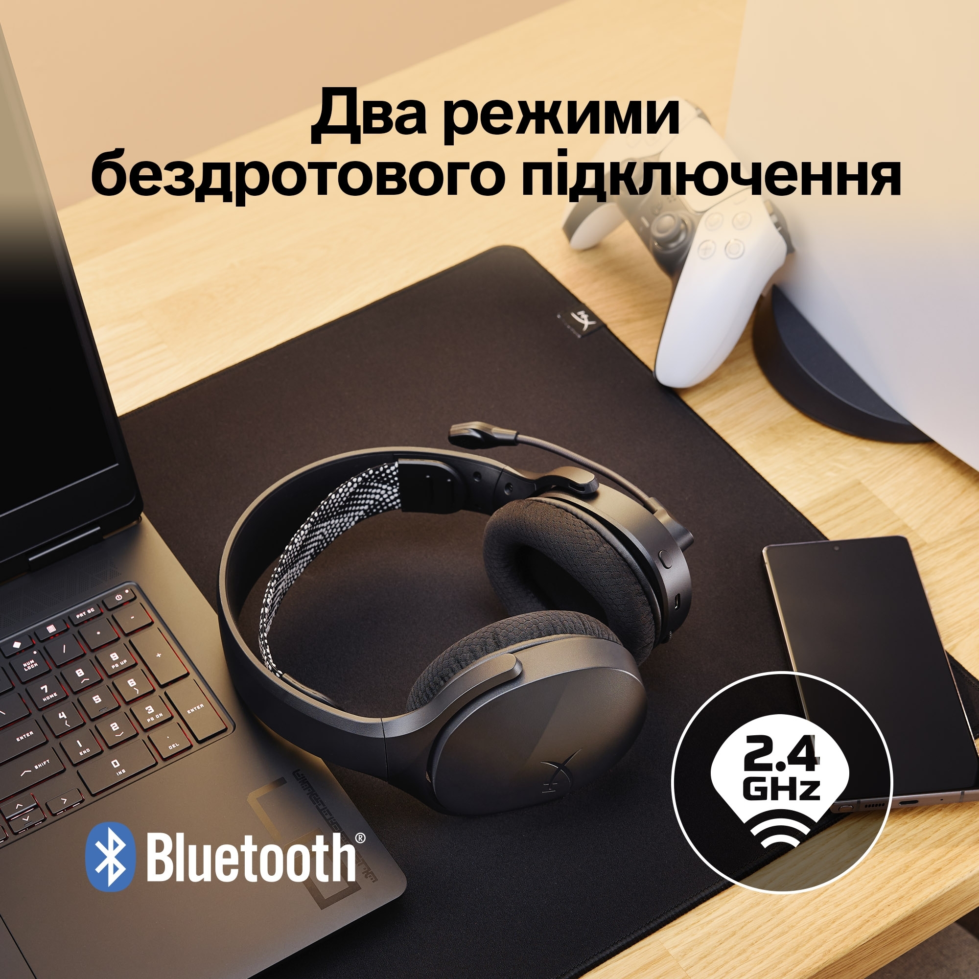 Игровая гарнитура HyperX Cloud Jet Wireless Black (AJ0T1AA) фото10