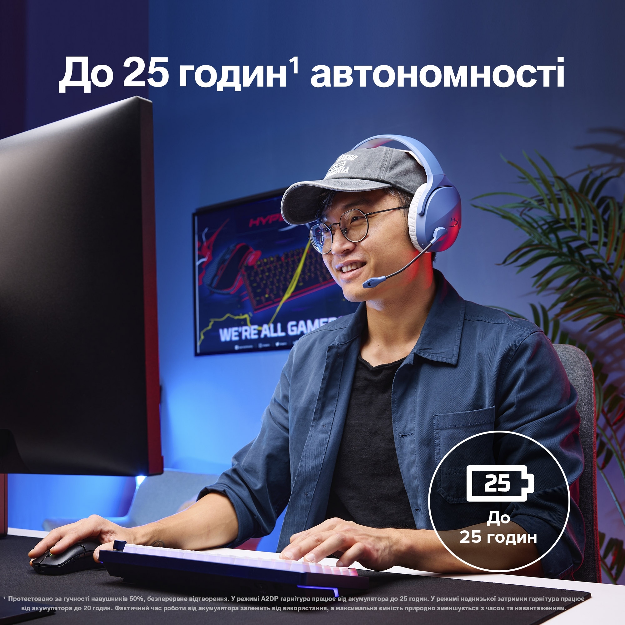 Игровая гарнитура HyperX Cloud Jet Wireless Black (AJ0T1AA) фото13