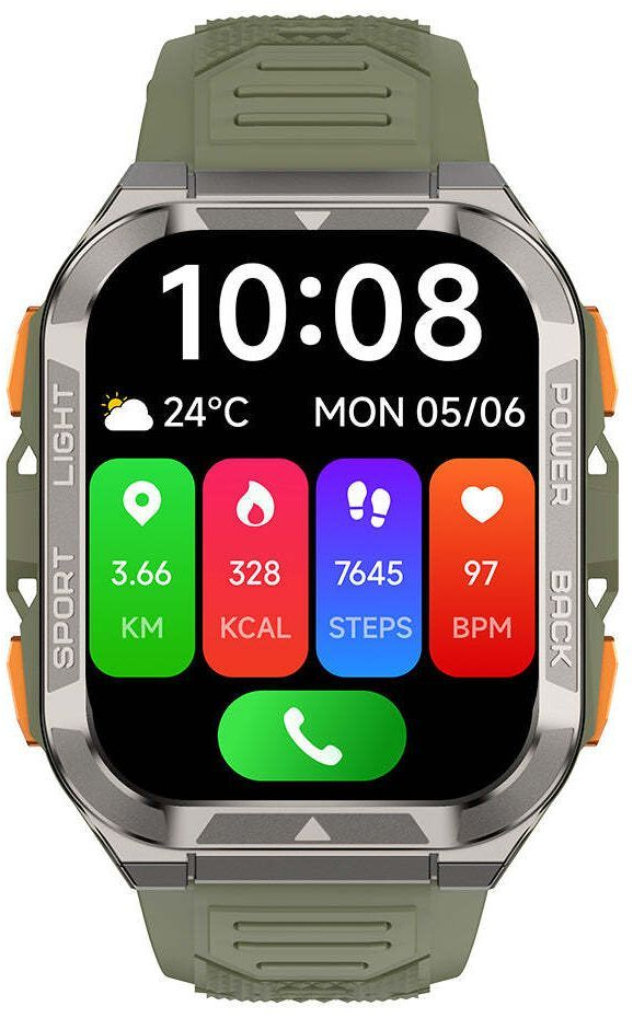 Смарт-часы Blackview W80 Pro Green (6931548324072) фото