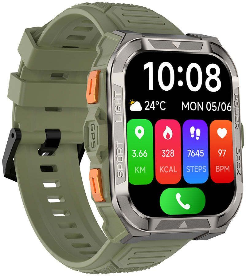 Смарт-часы Blackview W80 Pro Green (6931548324072) фото