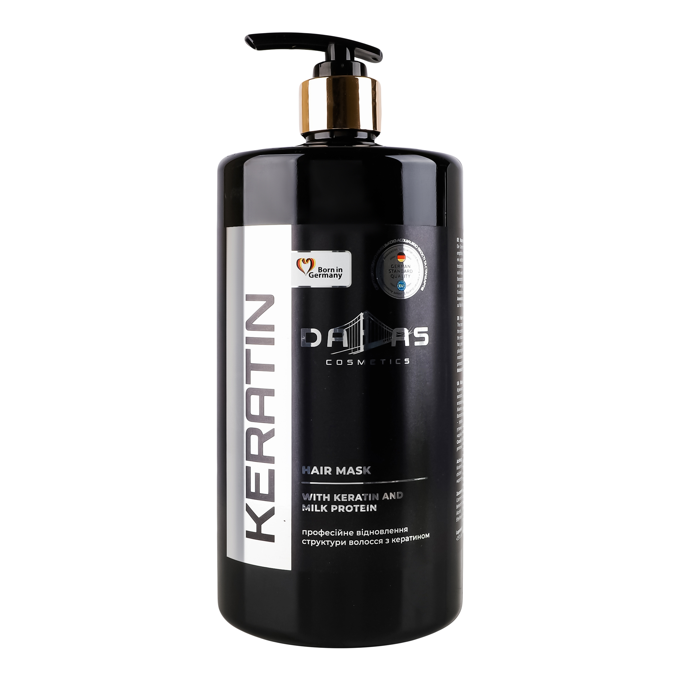 Маска для волос Dalas Keratin с кератином и молочным протеином, 900 мл фото