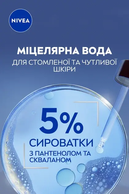 Міцелярна вода NIVEA відновлювальна 400 мл (98718) фото6