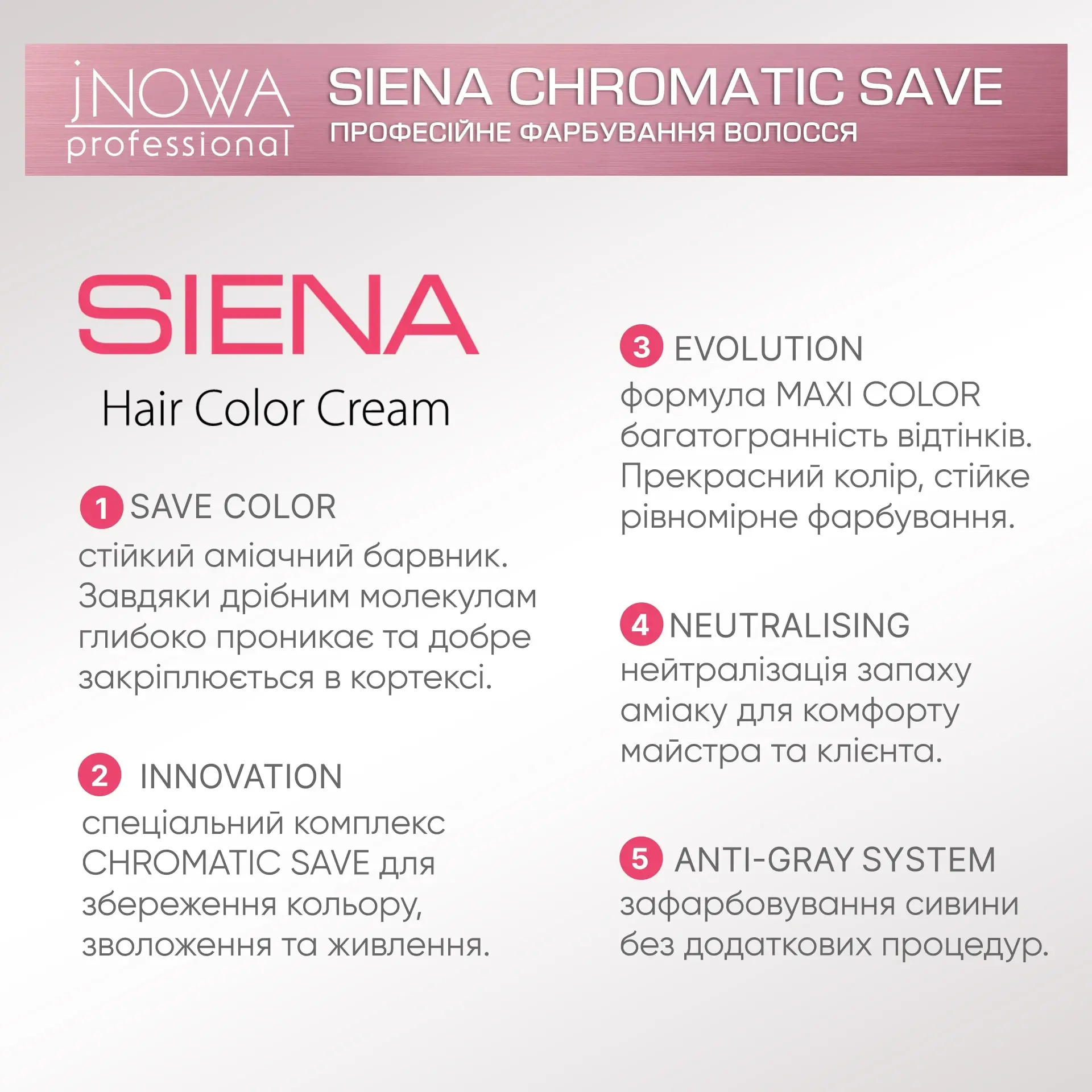 Професійна крем-фарба jNOWA Professional Chromatic Save Siena, відтінок 10/3, 90 мл фото