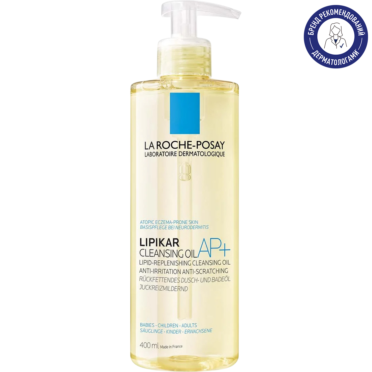 Масло для ванны La Roche-Posay Lipikar Cleansing Oil AP+ 400 мл (MB154100) фото2