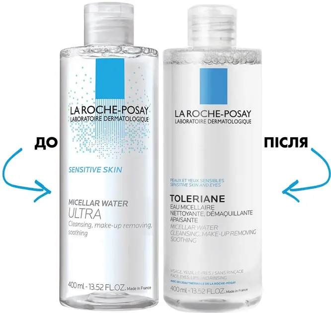 Міцелярний розчин La Roche-Posay для чутливої шкіри 400 мл фото3