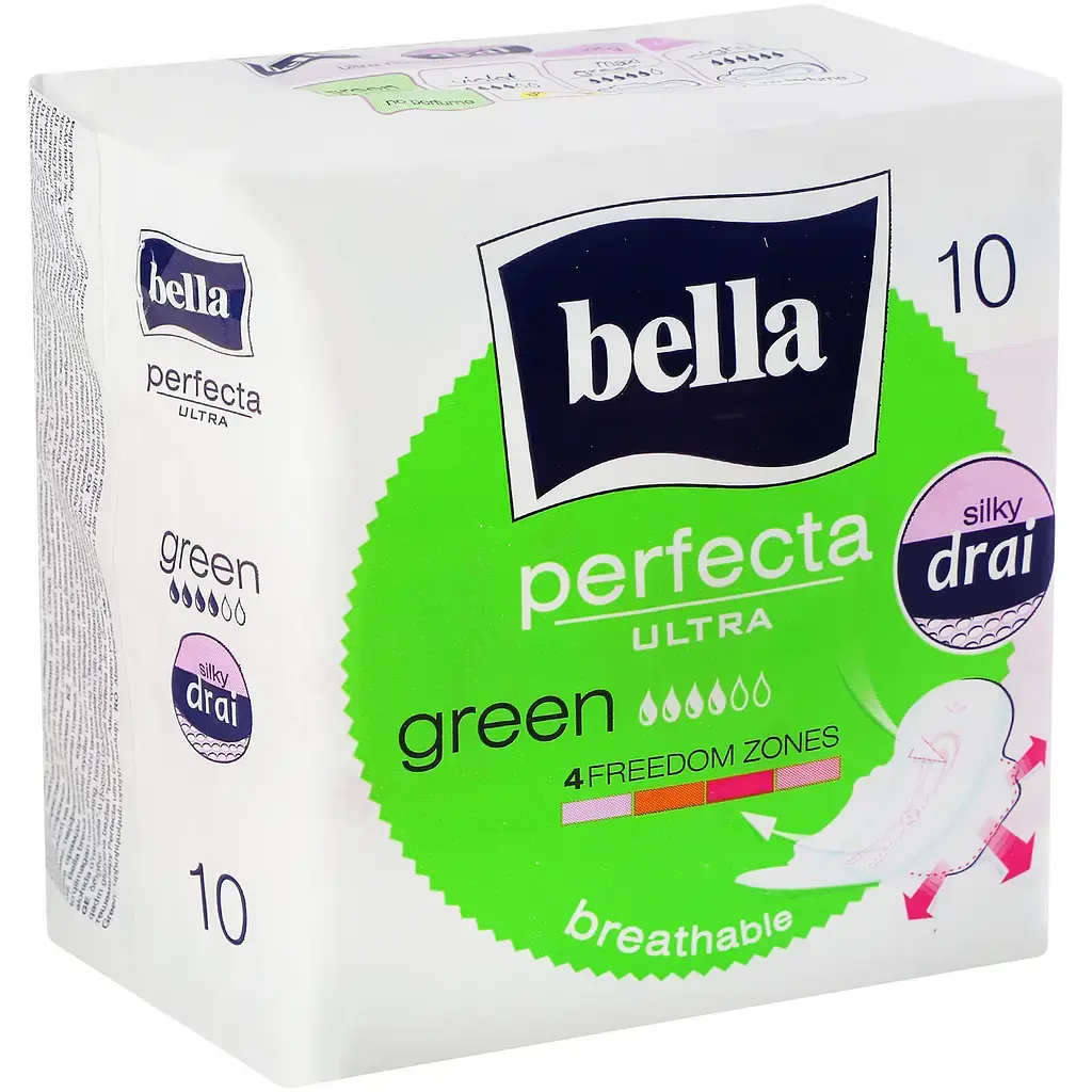 Гигиенические прокладки Bella Perfecta Ultra Green 10 шт. (BE-013-RW10-278) фото