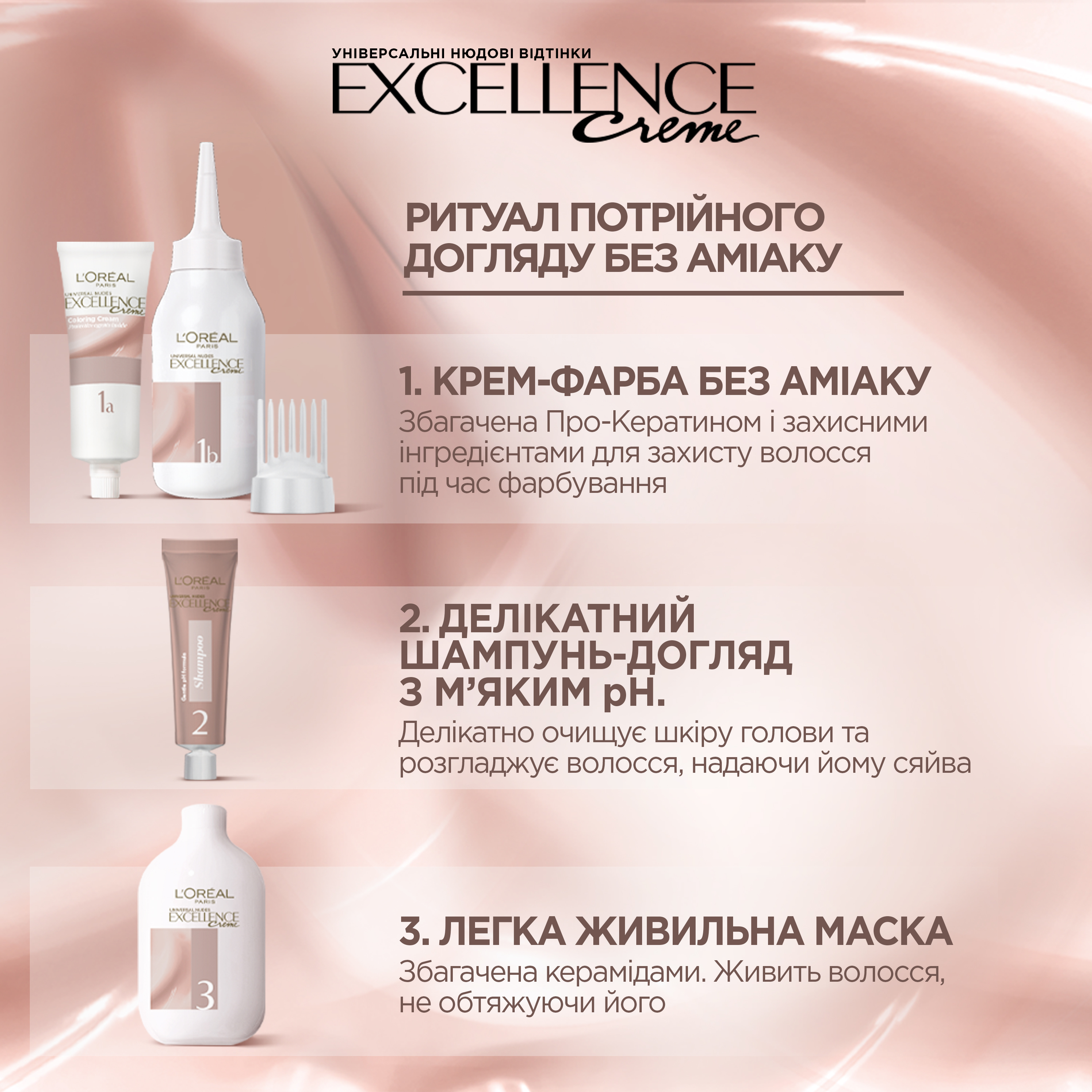 Крем-фарба для волосся L'oreal Paris Excellence Creme №6U (AA881701) фото4