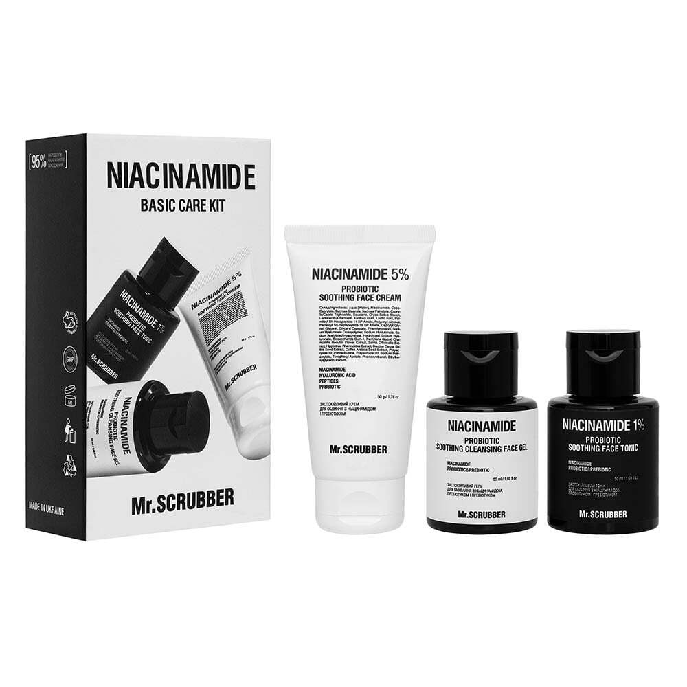Подарочный набор Mr.Scrubber Niacinamide Basic Care Kit фото