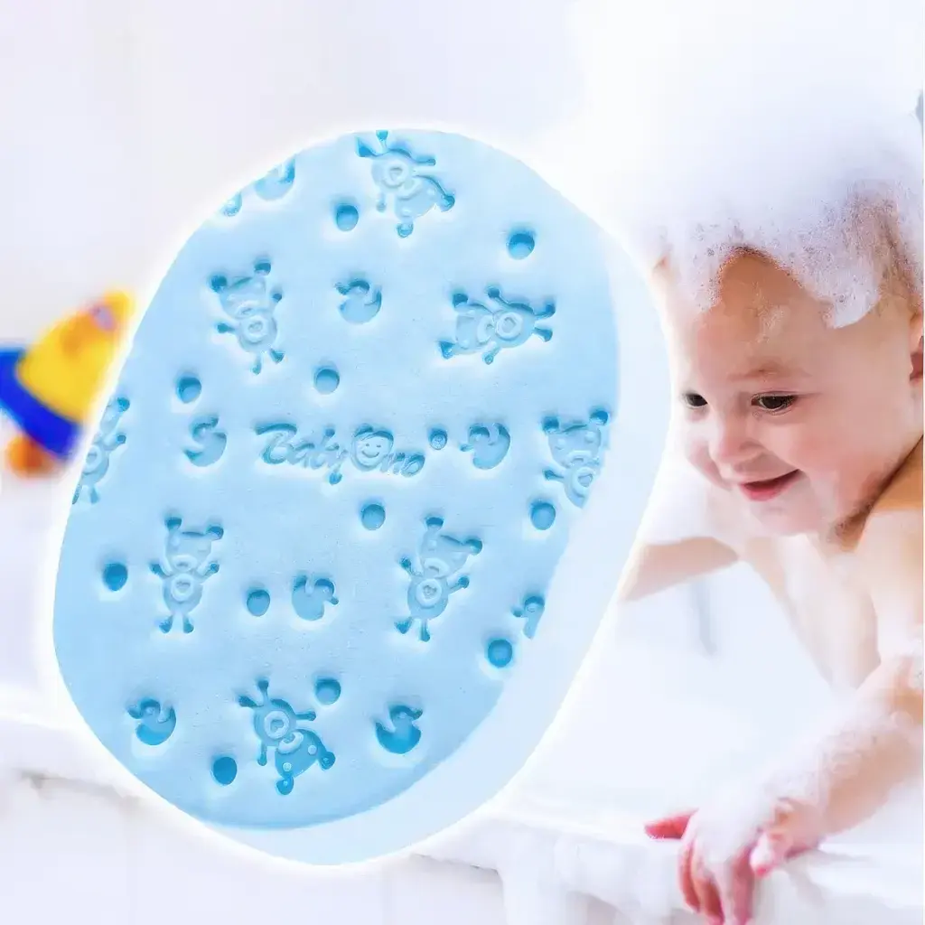 Губка для купания BabyOno голубая (1640/02) фото5