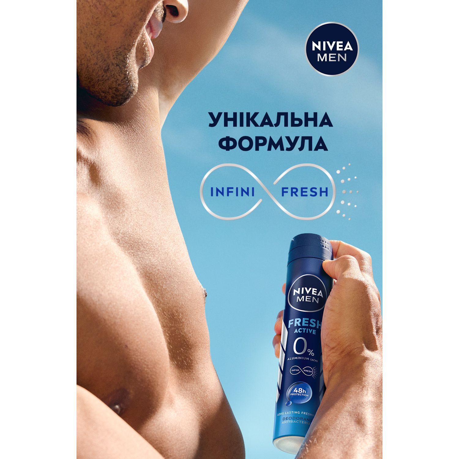Дезодорант-спрей NIVEA MEN Fresh active 200 мл фото5