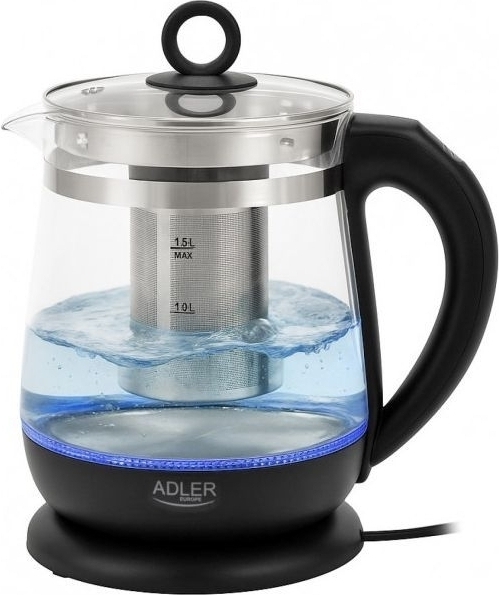 Електрочайник Adler AD 1299 black фото