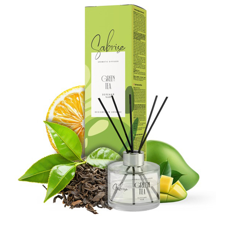 Ароматичний дифузор Green Tea Sabrise 85 мл фото