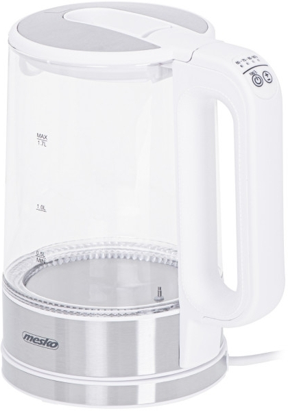 Електрочайник Mesko MS 1301 white фото2