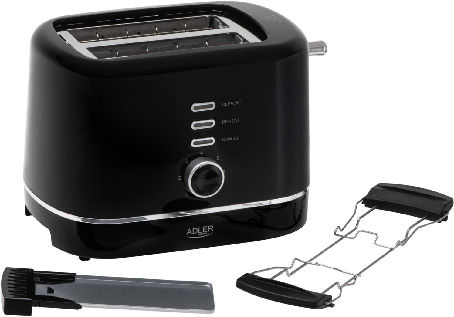 Тостер Adler AD 3224 black фото3
