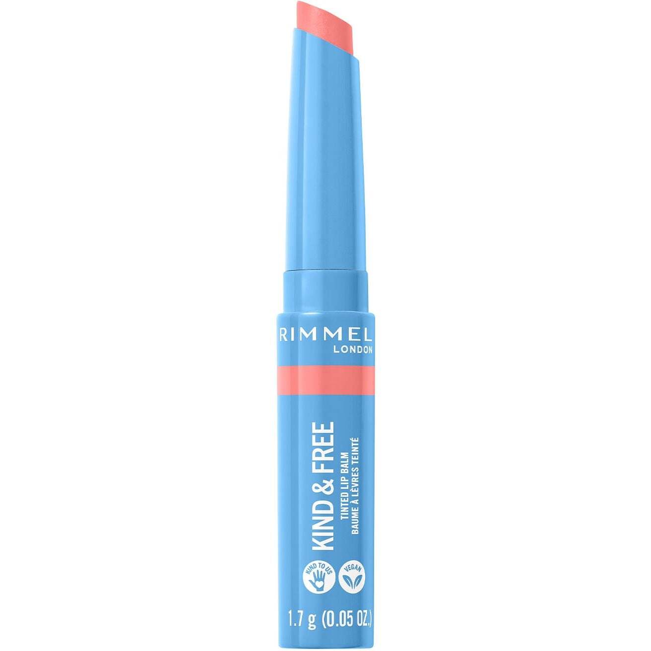 Бальзам для губ Rimmel Kind & Free тон 004 (Hibiscus Blaze) 1.7 г фото2