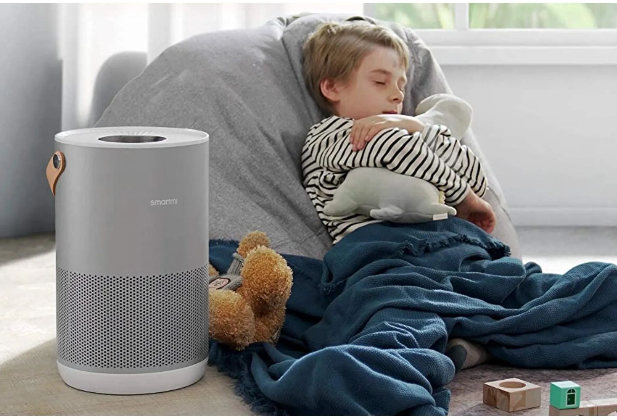 Очищувач повітря SmartMi Air Purifier P1 ZMKQJHQP12 фото9