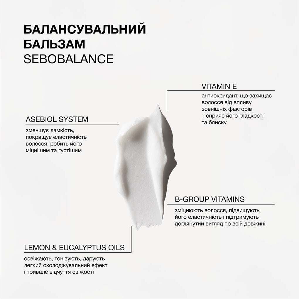 Бальзам для волос Triology. Sebobalance балансировочный для склонного к жирности 200 мл фото3