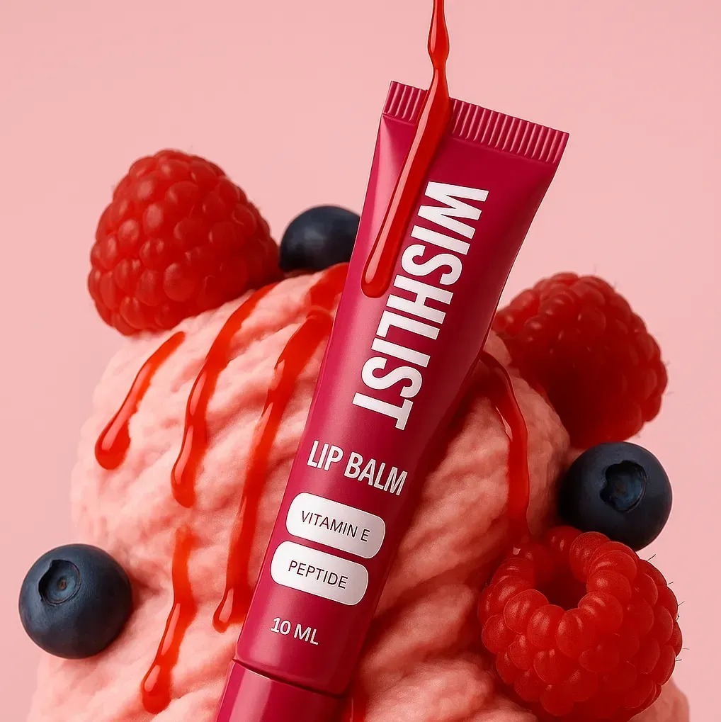 Бальзам-блеск для губ Wishlist Ruby Nectar Lip Gloss Balsam 10 мл фото4
