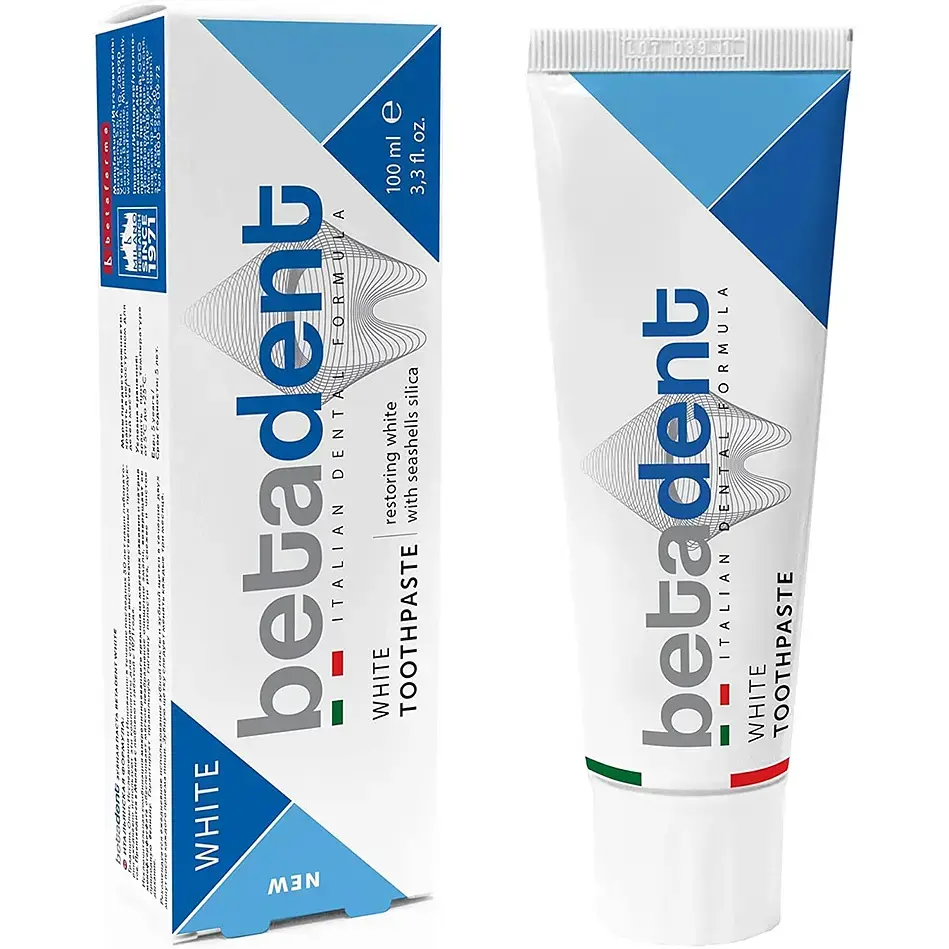 Зубна паста Betadent White Toothpaste 100 мл фото2