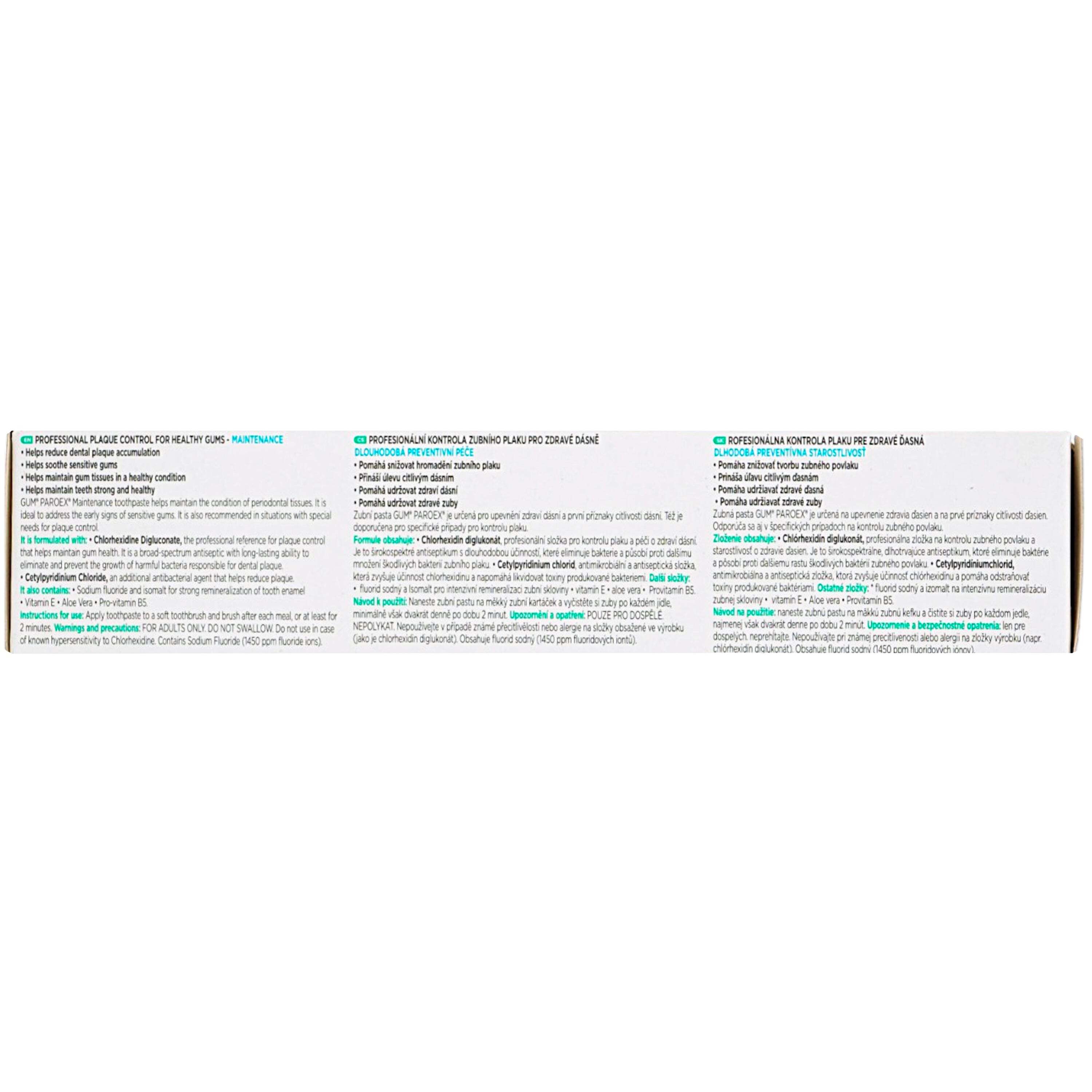 Зубная паста Gum Paroex Daily Prevention 0.06% 75 мл фото4