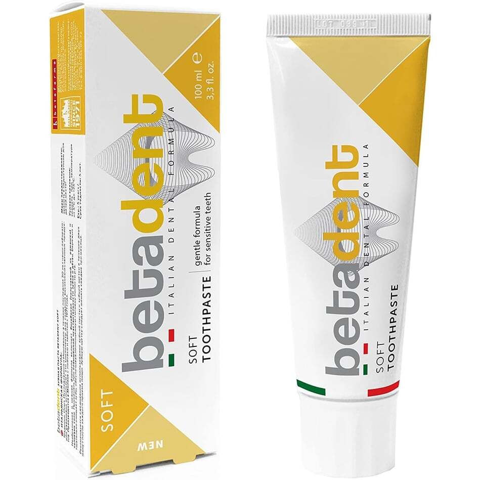 Зубна паста Betadent Soft Toothpaste 100 мл фото2