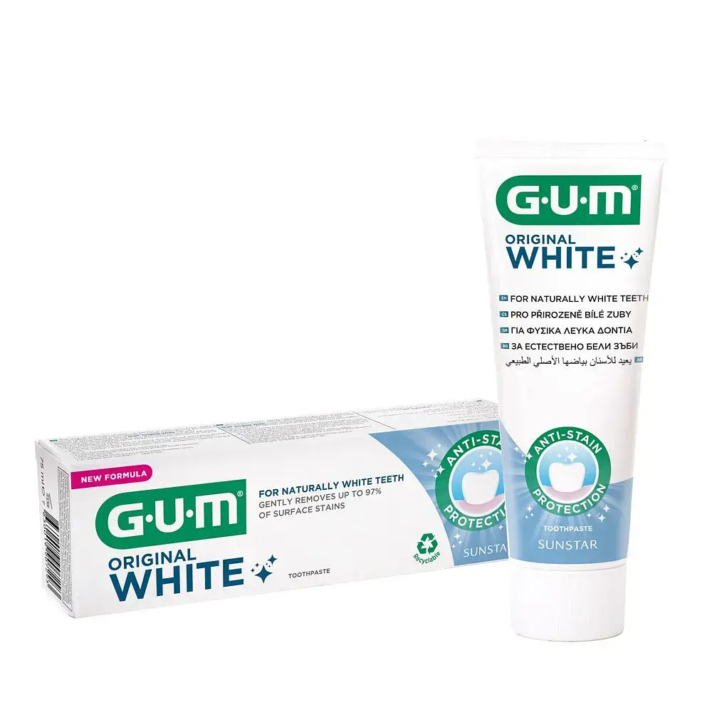 Зубна паста Gum Original White 75 мл фото3