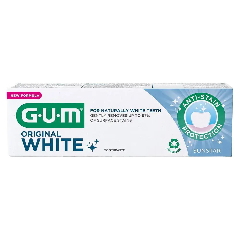 Зубна паста Gum Original White 75 мл фото5