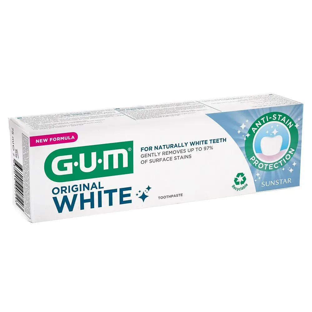 Зубна паста Gum Original White 75 мл фото4