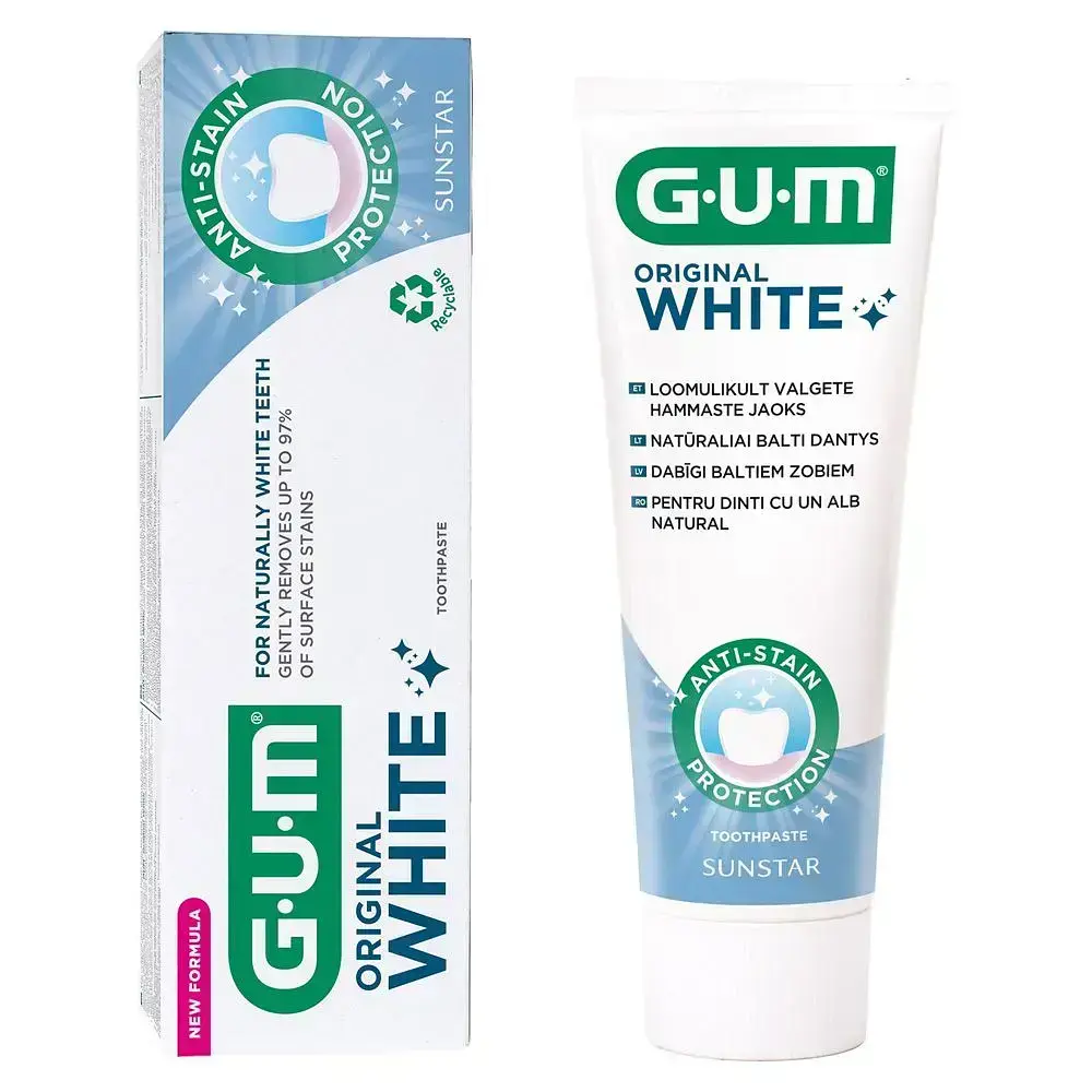 Зубна паста Gum Original White 75 мл фото2