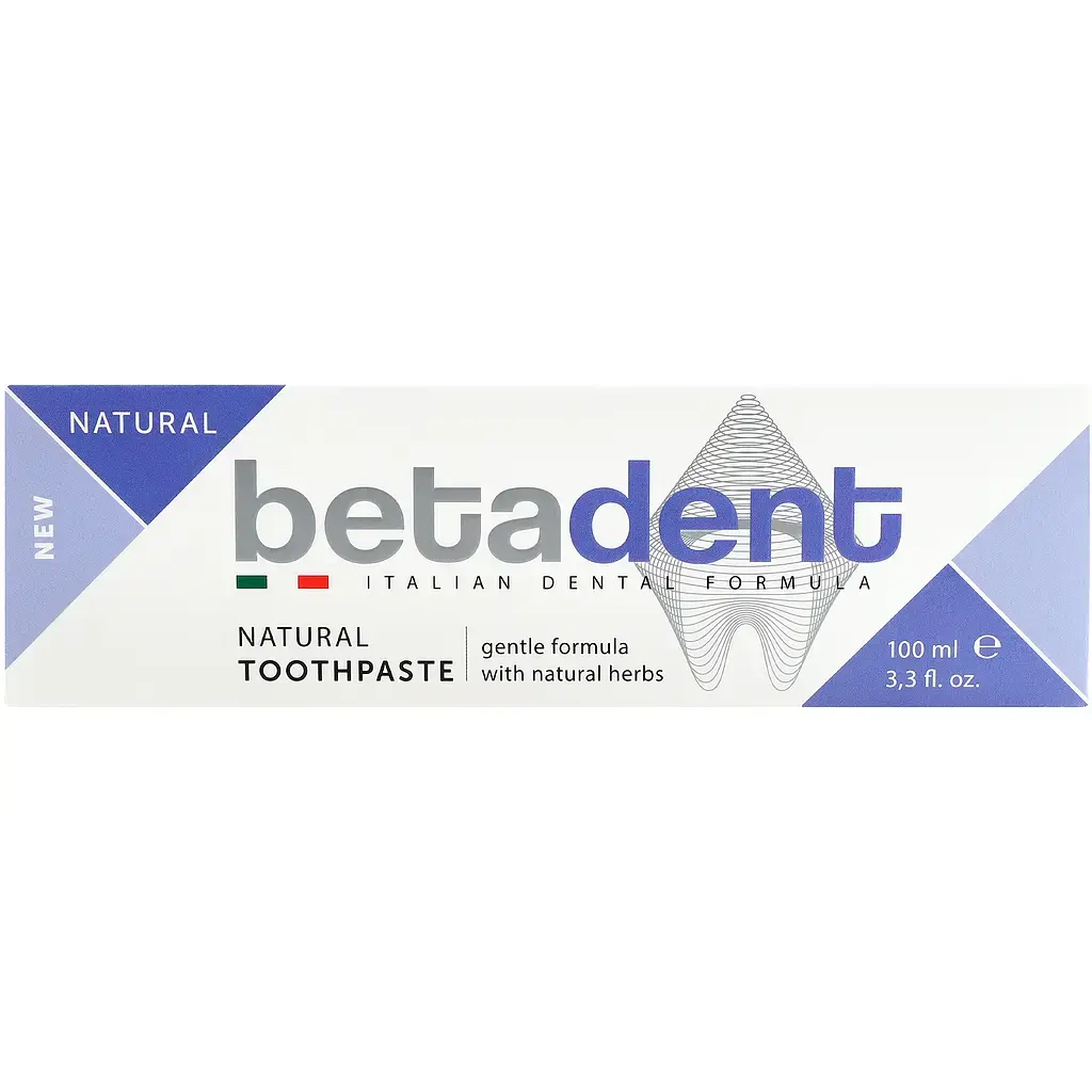 Зубна паста Betadent Natural Toothpaste 100 мл фото4
