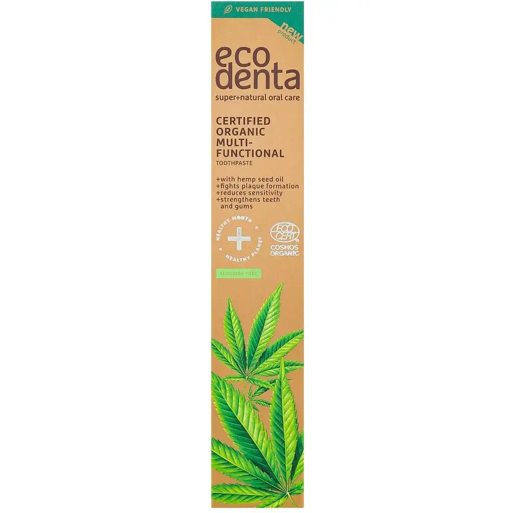 Зубная паста Ecodent Organic с конопляным маслом 75 мл фото2
