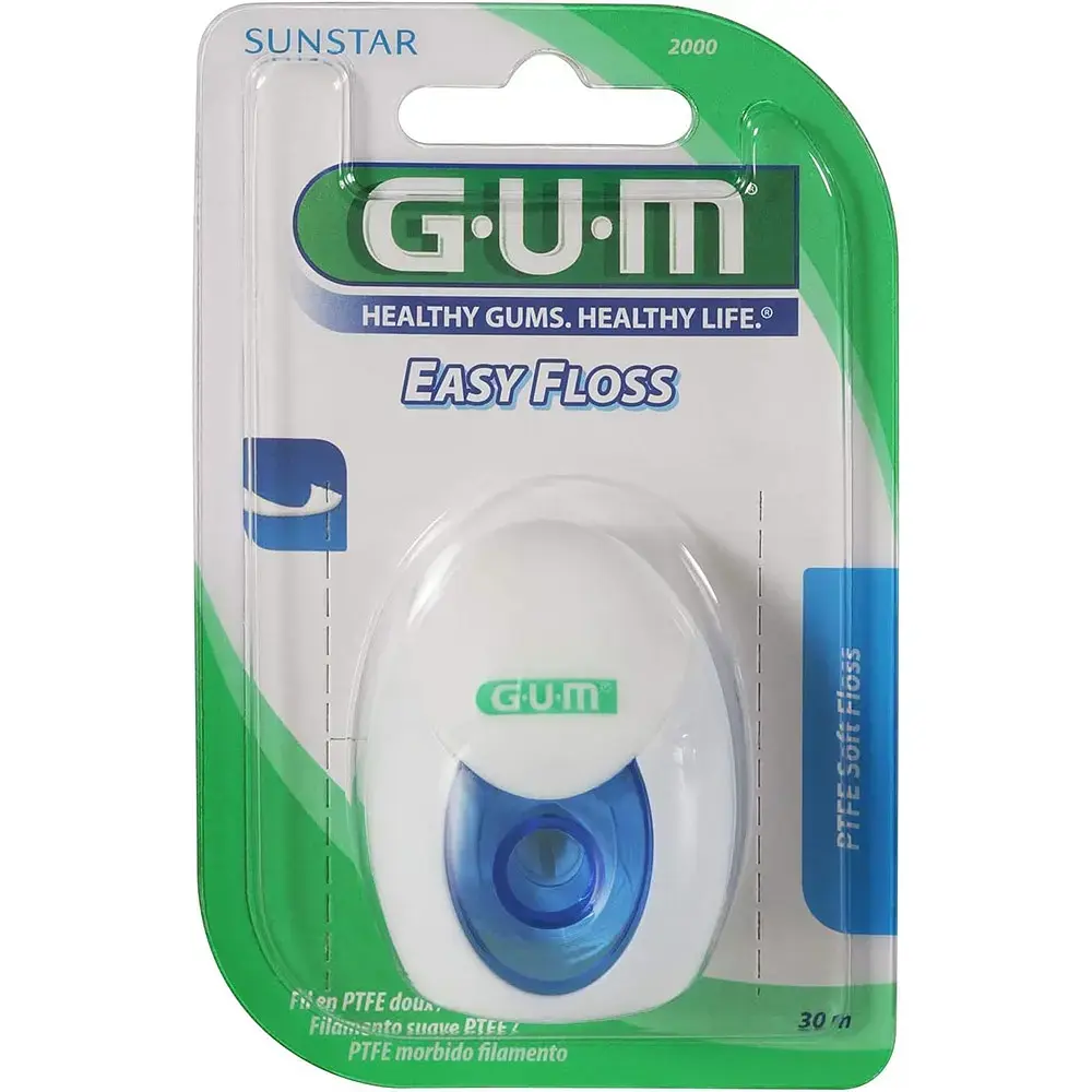 Зубна нитка GUM Easy Floss вощена 30 м фото2