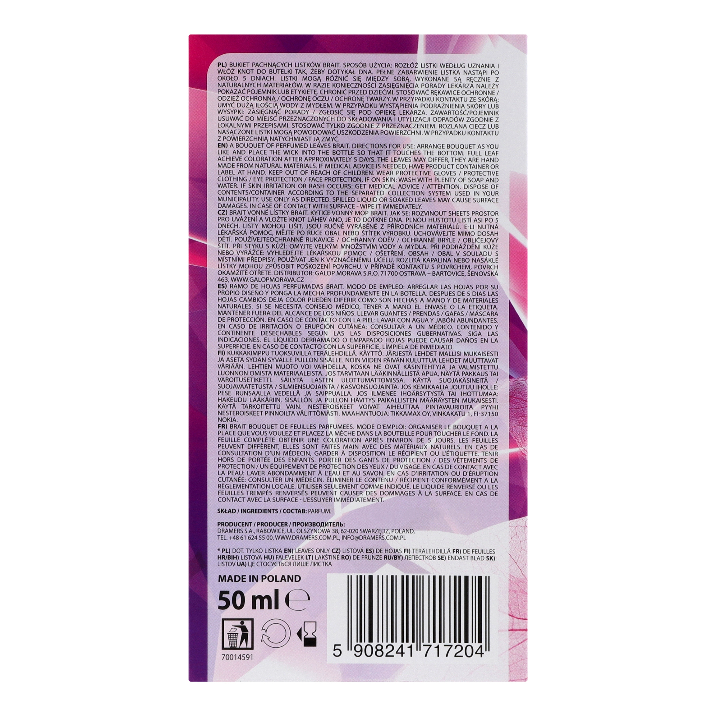 Декоративный освежитель воздуха Brait Romantic ruby 50 мл фото4