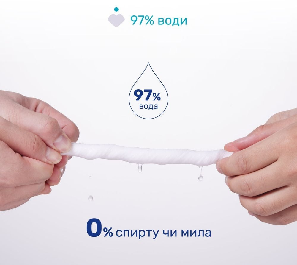 Детские влажные салфетки Chicco с пантенолом биоразлагаемые 60 шт. (12050.70) фото