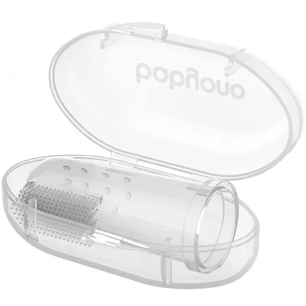 Детская зубная щетка BabyOno прозрачная (723) фото2