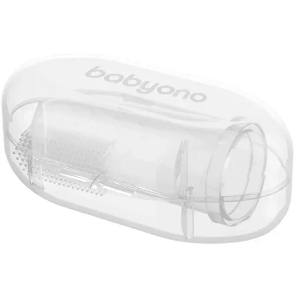 Детская зубная щетка BabyOno прозрачная (723) фото3