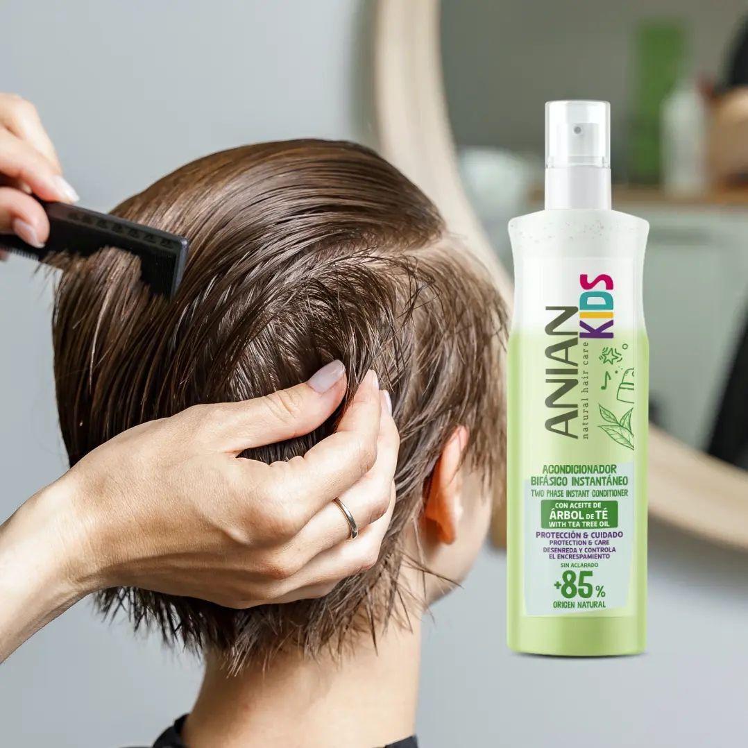 Детский кондиционер для волос Anian Kids Biphasic Tea Tree 250 мл фото3