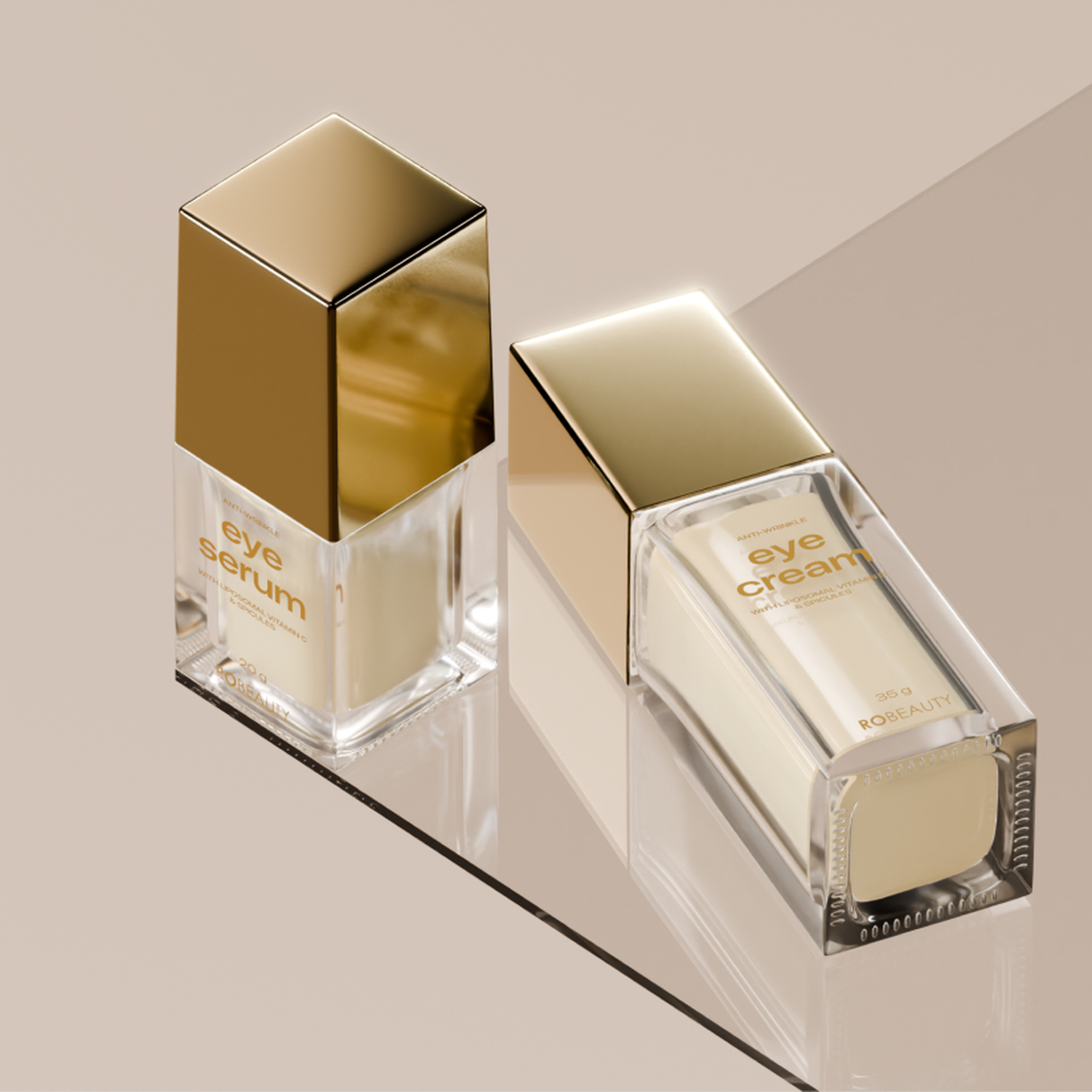 Дерматологічна сироватка під очі Robeauty для корекції "гусячих лапок" 20 г фото2