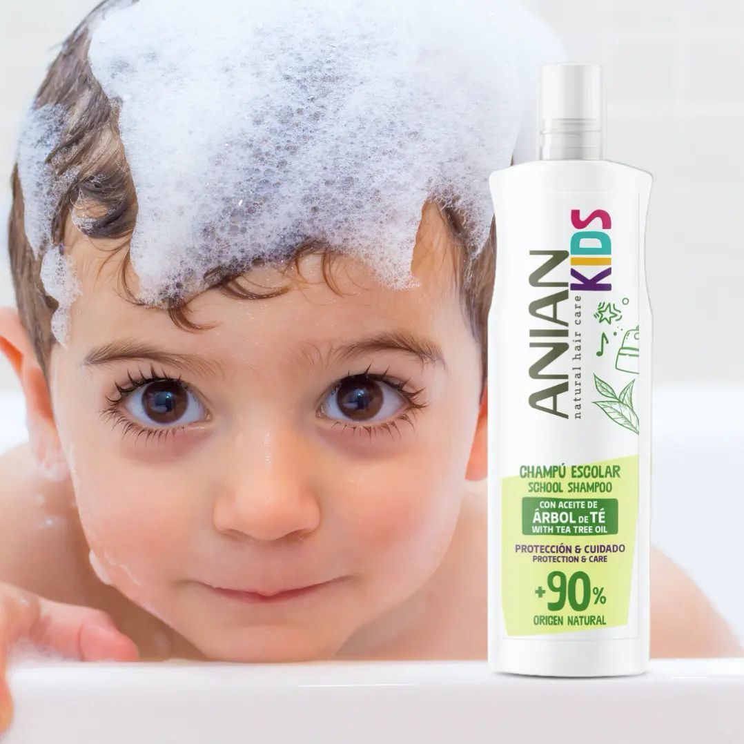 Детский шампунь Anian Kids School Shampoo с маслом чайного дерева 400 мл фото4