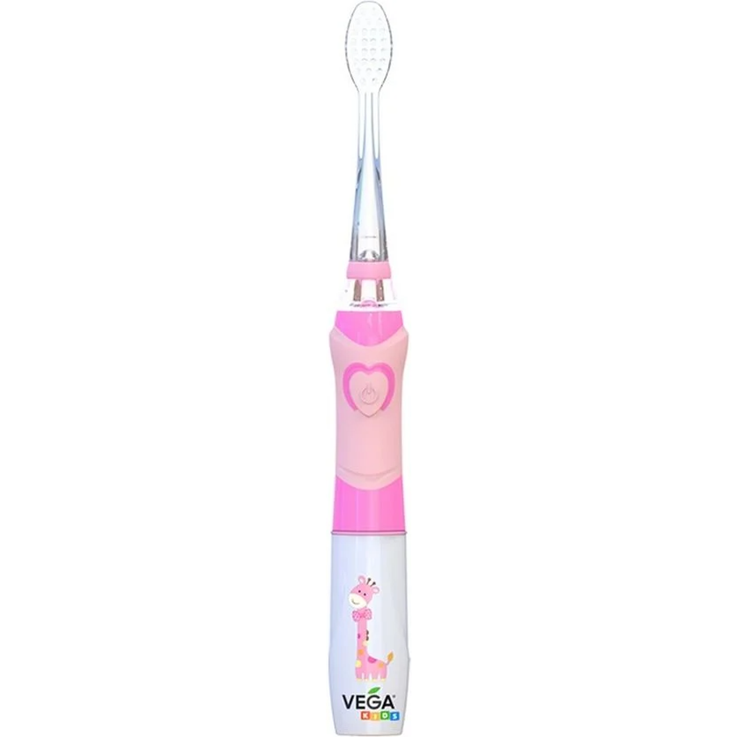 Електрична дитяча зубна щітка Vega Kids VK-400P Light-Up звукова рожева фото
