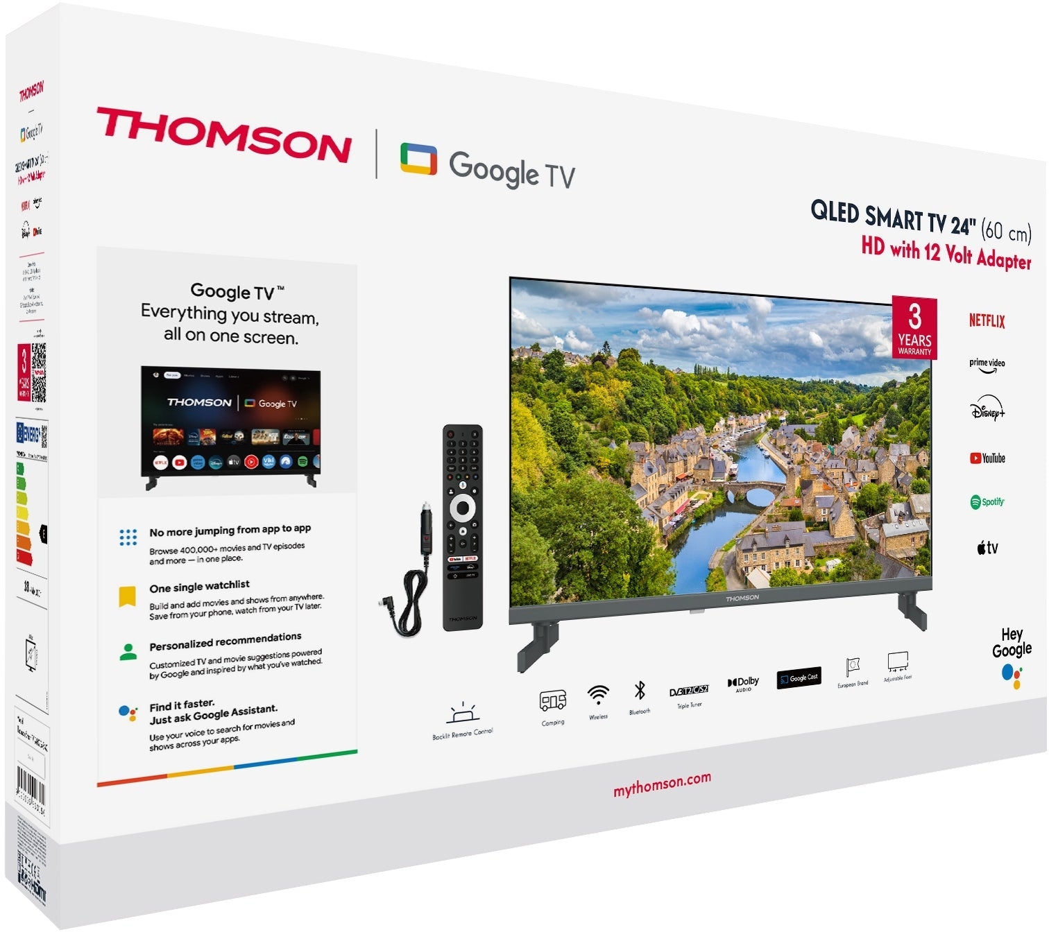 Телевізор Thomson QLED 24HQG3S15C фото5