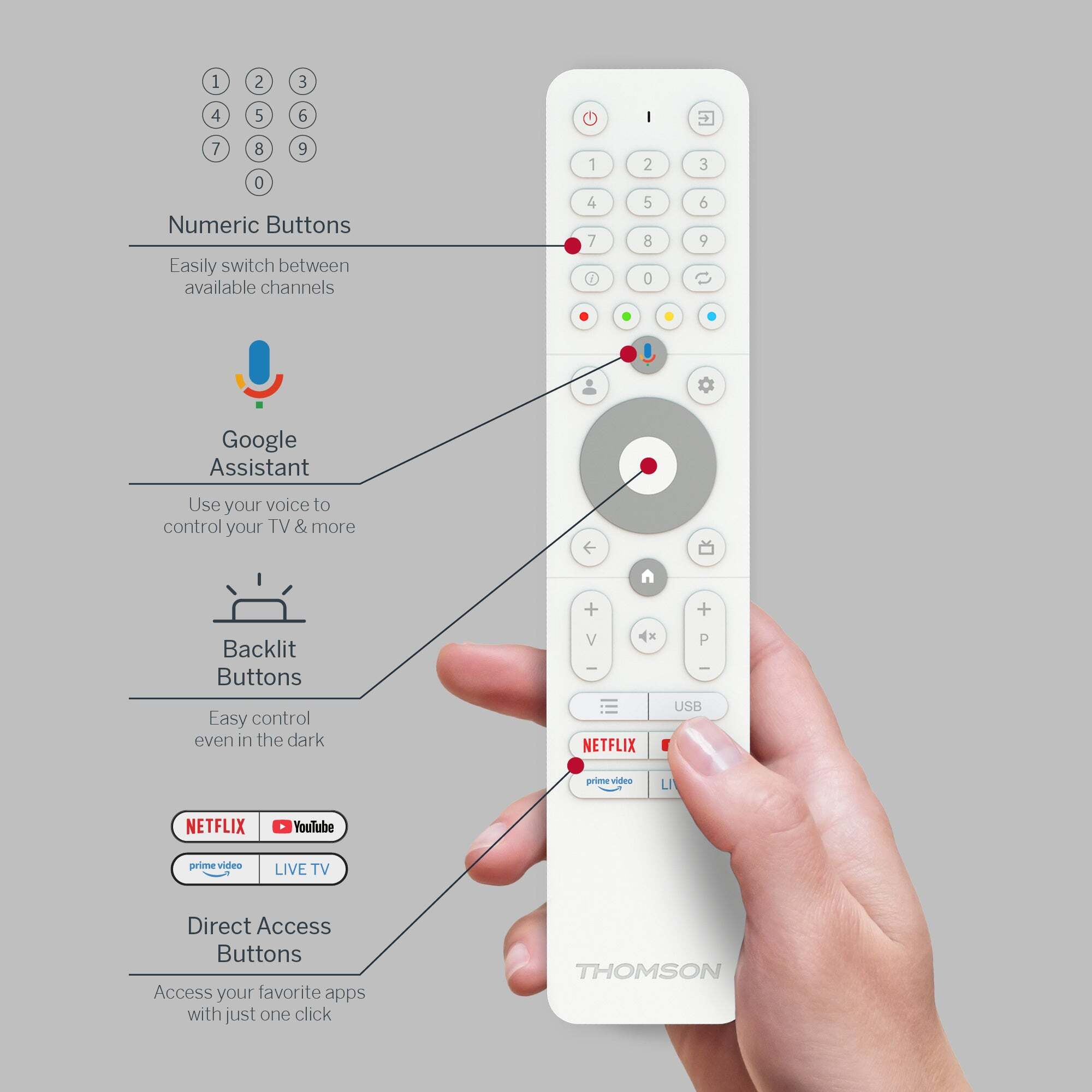 Телевізор Thomson Go TV 32HG4M45 фото