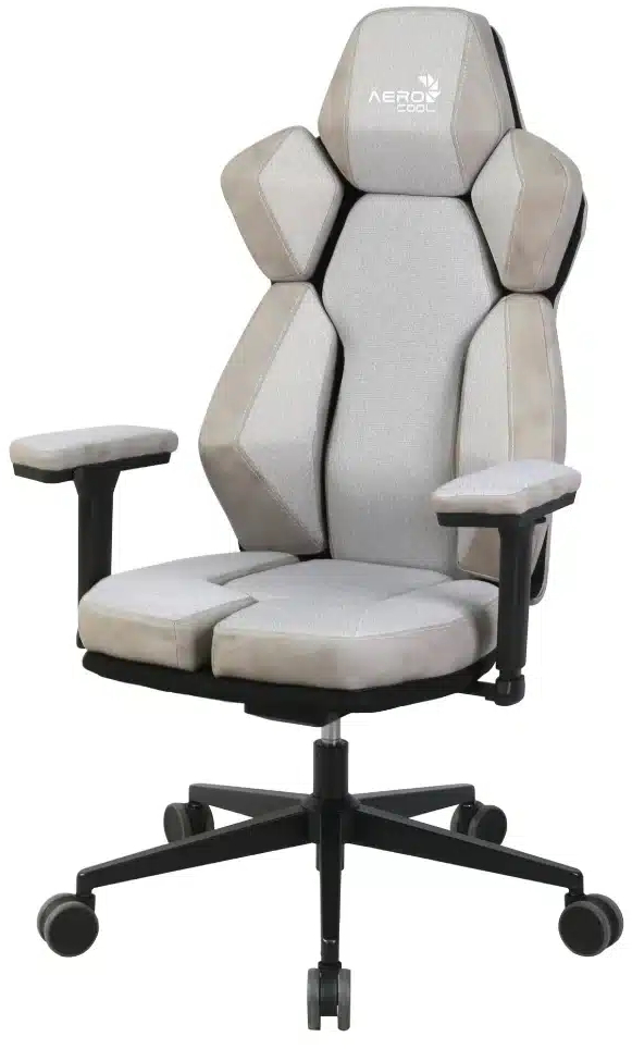 Крісло ігрове AeroCool XTAL Loft Air Light Grey (TEGC-2100104.41) фото