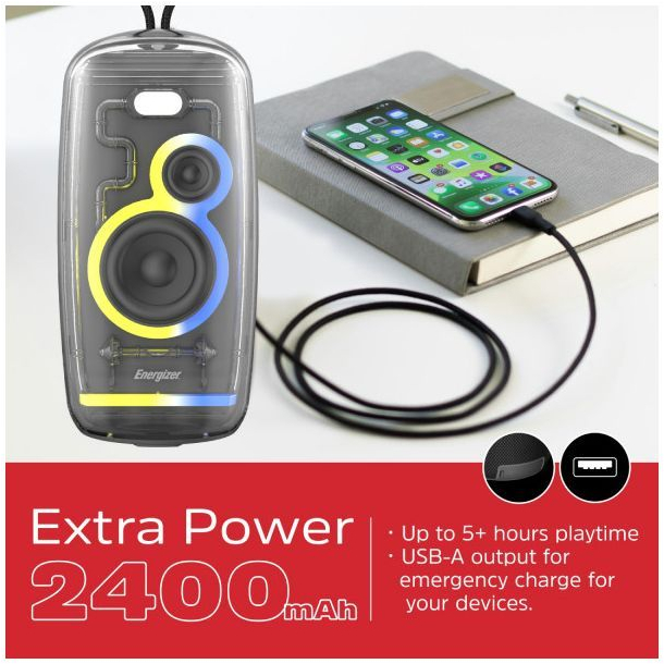 Акустична система 1.0 Energizer 16Вт чорна фото5