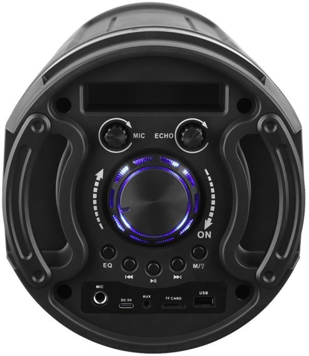 Акустична система 1.0 Media-Tech 50W Bluetooth LED чорна фото