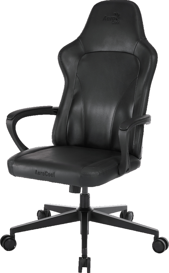 Крісло ігрове AeroCool CROWN Lite Modern Black (ACGC-1050001.11) фото