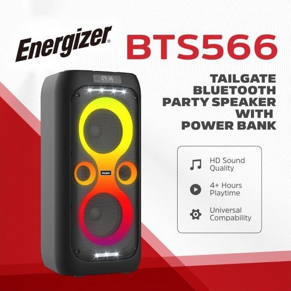 Акустическая система 1.0 Energizer BTS566 50Вт Black фото6